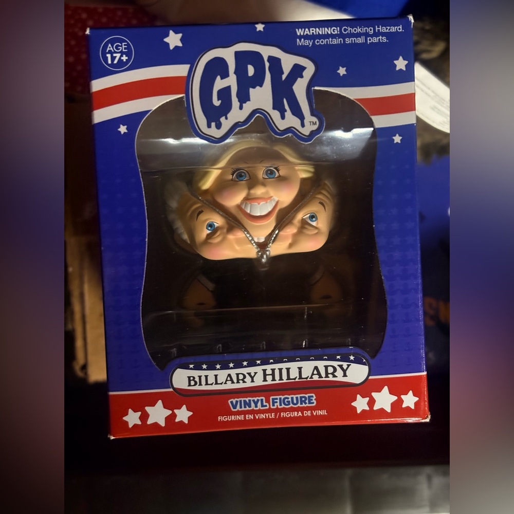 FUNKO! Hillary Clinton GPK "Billary Hillary" Figure-New, in box.